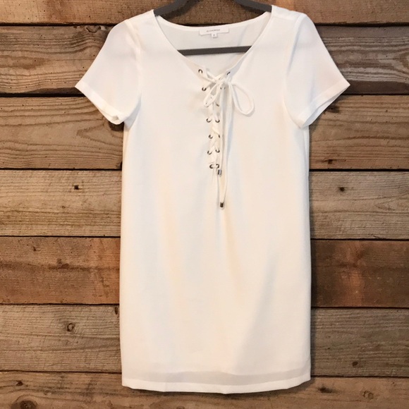 White shift dress - Picture 1 of 1